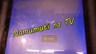 Coby LED TV Change Backlit Screen Repair -Namumuti Na TV