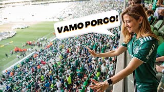 OLHA a REAÇÃO da Leila nos gols do Palmeiras contra o Galo pela Lebertadores