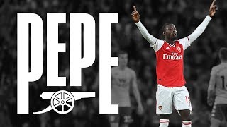 The Best of Nicolas Pepe | Arsenal 3-2 Aston Villa | Premier League highlights