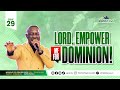 MID-NIGHT CRY || LORD, EMPOWER ME FOR DOMINION!