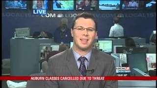 Auburn Classes Canceled Due To Threat