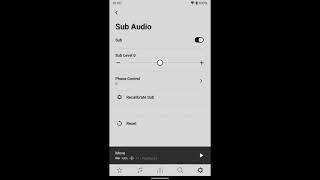 Sonos: How to adjust sound settings