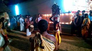 Chende suttu, Shri Gurumatha Kalikamba Temple