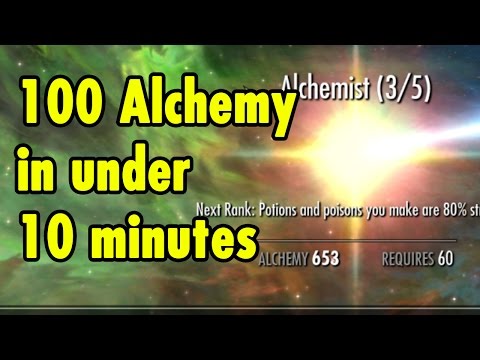 100 Alchemy in under 10 Minutes
