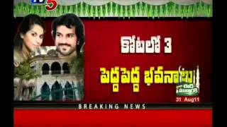 TV5 - Ramcharan, Upasana engagement at domakonda fort