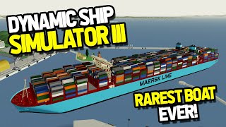Dss Iii Trying Out The Heavy Bulk Carrier - roblox dynamic ship simulator 3 how to attack