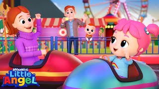 Lost At The Theme Park 🎢 Where’s Mommy \u0026 Daddy? 🎢 Fun Sing Along Songs by @LittleAngel Playtime