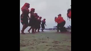 #kunayala | Desde un rinconcito de Kuna Yala, Danza al orilla del Mar