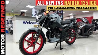 Finally 2024 All New TVS Raider 125 IGO Assist Model PDI \u0026 Accessories Installation is Here