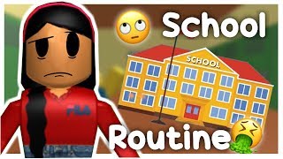 realistic school morning routine bloxburg Videos - 9tube tv