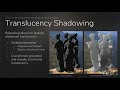 Materials, Transparency, Translucency, Global Illumination, Sampling, and Shadows