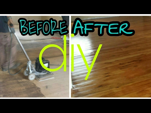 How we refinished 100 year old original pine wood floor- Diy How we refinished 100 year old original pine wood floor- Diy