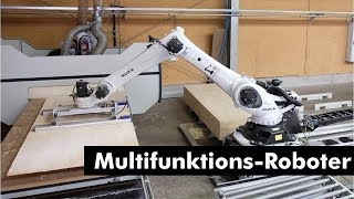 fischertech: KUKA Roboter als Multifunktionsroboter