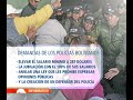 dialogo entre gobierno y policías de bolivia continúa en desacuerdos