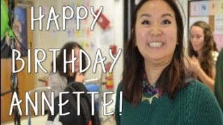 ANNETTE'S BIRTHDAY VIDEO