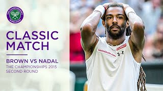 Dustin Brown vs Rafael Nadal | Wimbledon 2015 second round |  Match