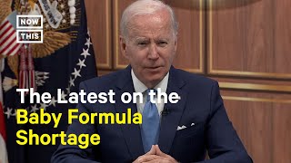 Biden Addresses the Baby Formula Shortage in the U.S.