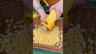 Corn thresher, clean threshing, intact corn kernels #ytshorts #viral #shorts