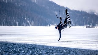 I Kitesurfed ON ICE