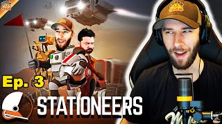 Ep. 3 Let's Play STATIONEERS | chocoTaco Variety Gameplay Space Games