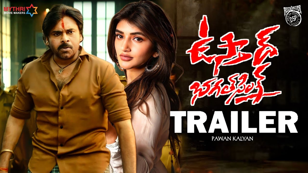 Ustaad Bhagat Singh Official Trailer | Pawan Kalyan | Sreeleela | Dsp ...