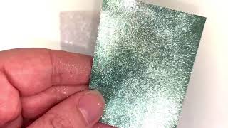 SolarColorDust.com Gem Dust Series - Opal Dust - Sparkle Green - Green Interference Mica Pigment