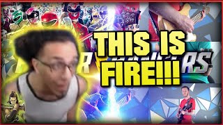 UCHI REACTS TO NEW GUITAR POWER RANGERS (all seasons) COVER!!