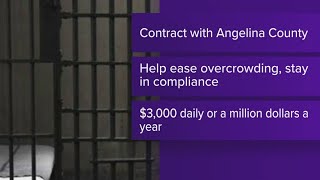 Trinity County secures 40 inmate beds daily from Angelina County to tackle jail overcrowding issues