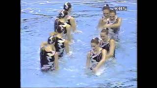 1999 Synchro Team Free - Russia(Artistic Swimming)