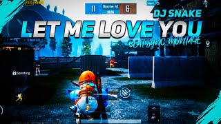 Let Me Love You - Velocity Beat Sync Montage || English Song Pubg Montage || Fist Montage