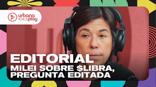 Editorial de María O'Donnell: interrupción de Santiago Caputo en el reportaje a Milei #DeAcáEnMás