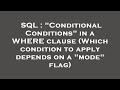 SQL : 