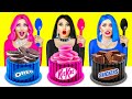 EATING ONLY ONE COLOR FOOD! Battle Everything Only In 1 Color and Crazy Pranks by RATATA COOL