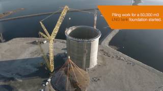 Manga LNG receiving terminal: project update, spring 2016 | Wärtsilä