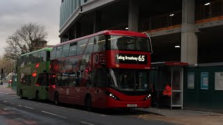 Full Route Visual | London Bus Route 65 | Kingston To Ealing Broadway | BCE47034 (LE21 FSA)