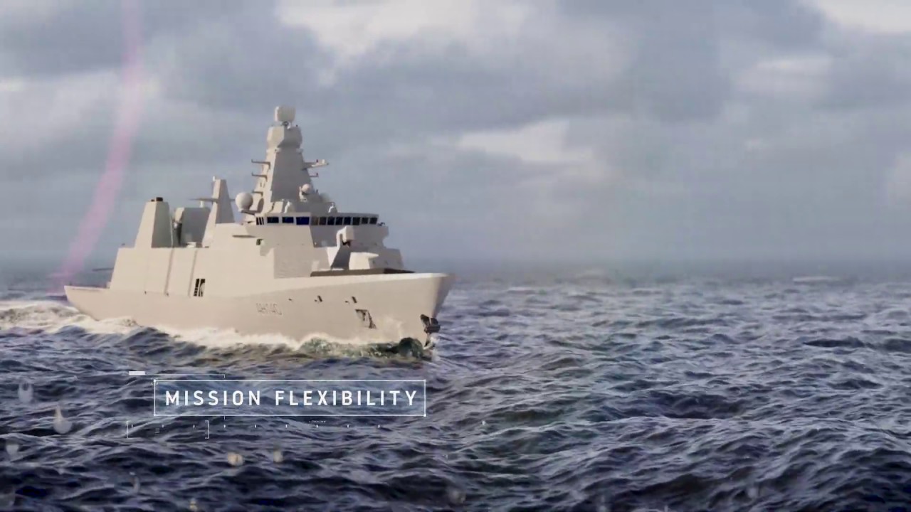 Babcock Team 31 Arrowhead 140 Frigate Design Selected For Royal Navy ...