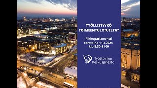 Työllistyykö toimeentulotuelta? -seminaari 11.4.2024