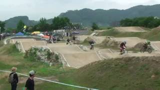 BMX　笠岡　men17-29　30+混合　ヒート2　2016