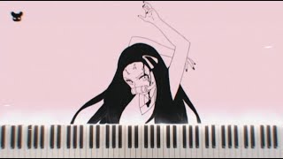 demon slayer - nezuko‘s theme (1 hour piano music to sleep/study/relax)