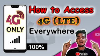 How to enable 4G Only mode quickly in your Android Smart Phone? - 2020 | Mr. Jay Bro | (ENGLISH)