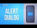 ALERT DIALOG • Flutter Widget of the Day #16