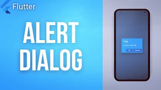 ALERT DIALOG • Flutter Widget of the Day #16