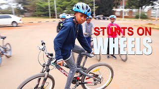 Bike Riding Backwards// Stunts on Wheels//Part 2.