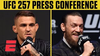 UFC 257: Dustin Poirier vs. Conor McGregor 2 Press Conference | ESPN MMA