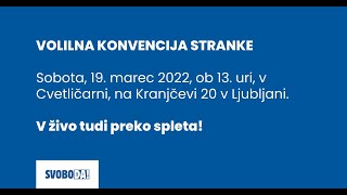 Konvencija stranke Gibanje Svoboda