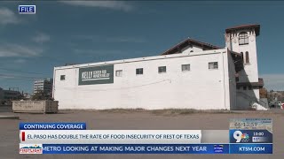 El Paso double rate of food insecurity vs. Texas