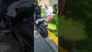 Grandma Riding a E-Bike #electricbike #shorts #grandma #nenelifestyle