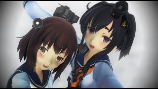 【MMD艦これ】雪風と時津風で ブリキノダンス　1080p60fps