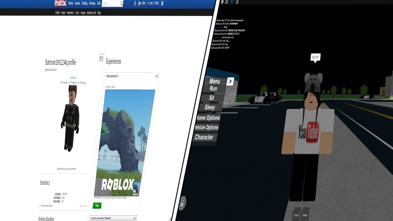 Playing Old Roblox Youtube