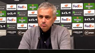 Jose Mourinho - Arsenal v Tottenham - Pre-Match Press Conference